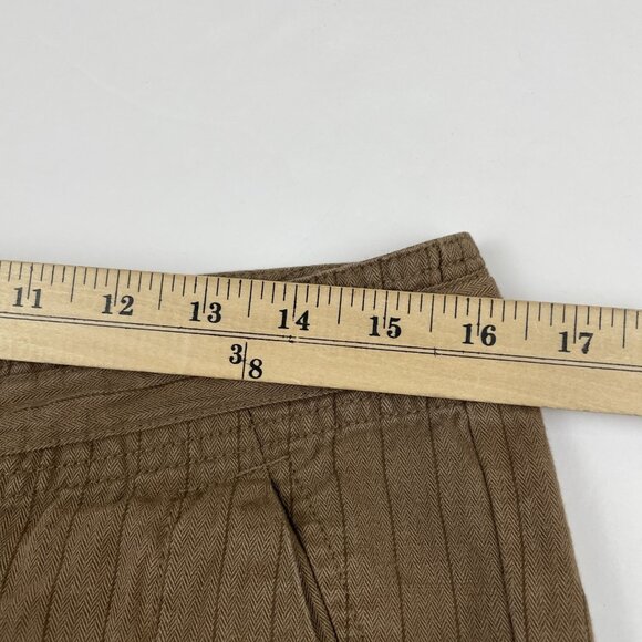 Eddie Bauer Linen Blend Bermuda Shorts Women’s 6 Tall Walking Hiking Casual - Picture 5 of 7